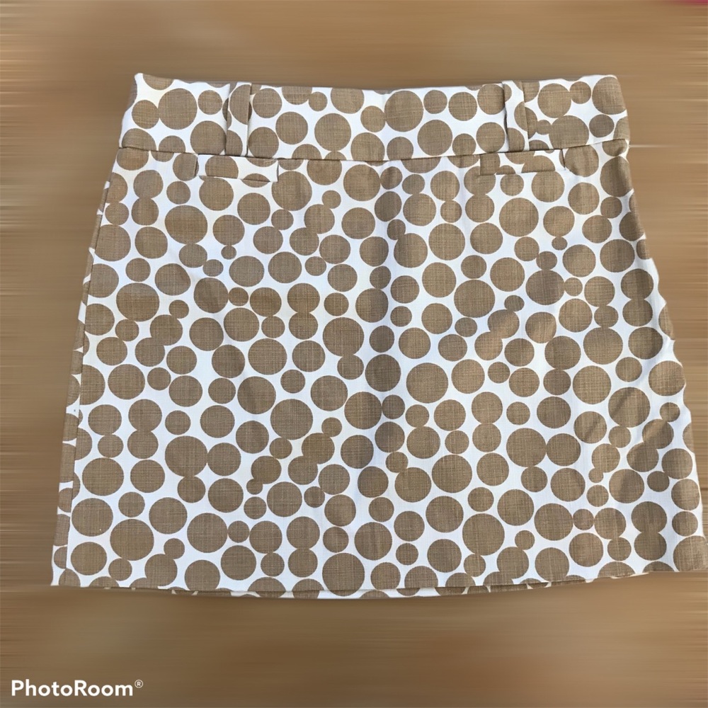 J Crew Whimsy Circle Mini Skirt Size 4